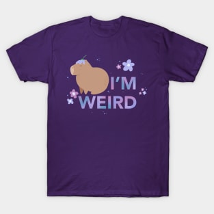 I’m Weird, Capybara T-Shirt